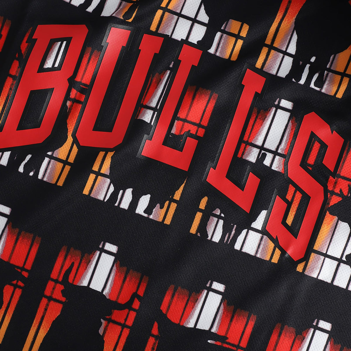 Unisex Chicago Bulls NBA & KidSuper Studios by Fanatics Red Hometown Jersey product image 7, provided for visual reference