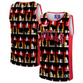 Unisex Chicago Bulls NBA & KidSuper Studios by Fanatics Red Hometown Jersey product image 1, provided for visual reference