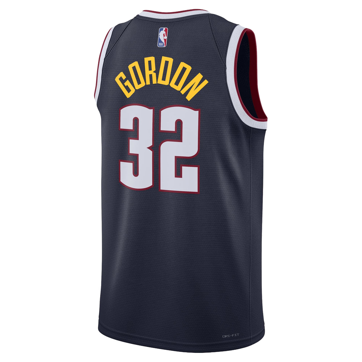 Unisex Denver Nuggets Aaron Gordon Nike Navy Swingman Jersey - Icon Edition product image 4, provided for visual reference