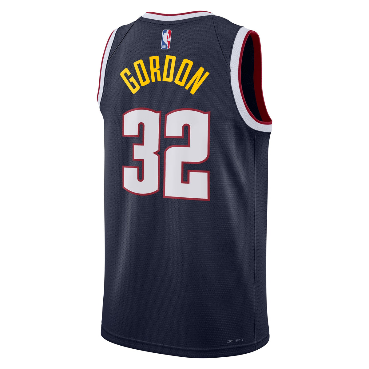 Unisex Denver Nuggets Aaron Gordon Nike Navy Swingman Replica Jersey - Icon Edition product image 4, provided for visual