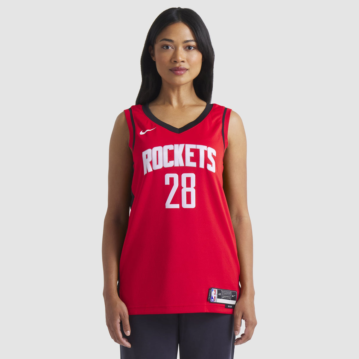 Unisex Houston Rockets Alperen Sengun Nike Red Swingman Jersey - Icon Edition product image 5, provided for visual reference