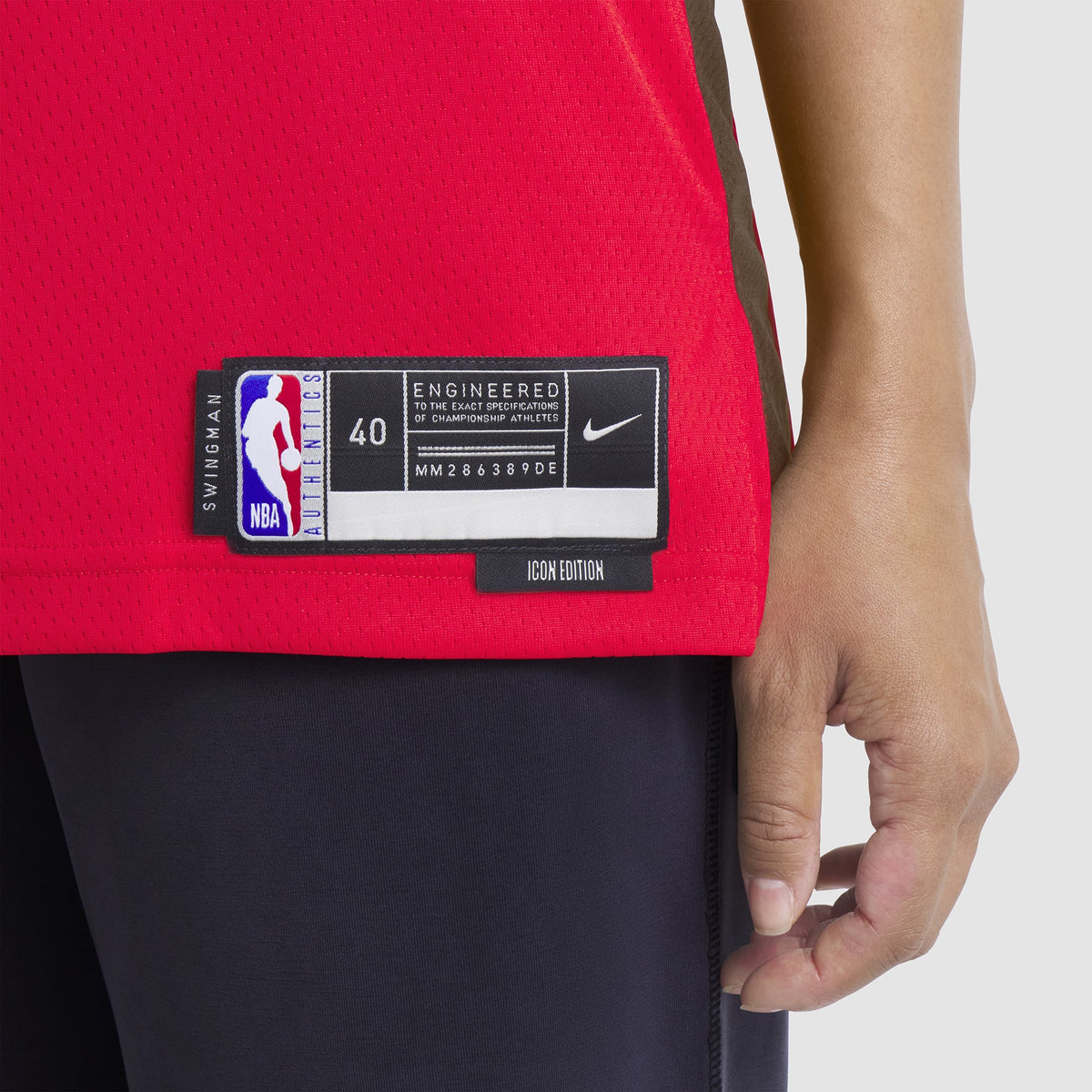 Unisex Houston Rockets Alperen Sengun Nike Red Swingman Jersey - Icon Edition product image 10, provided for visual