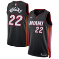 Unisex Miami Heat Andrew Wiggins Nike Black Swingman Jersey - Icon Edition product image 1, provided for visual reference