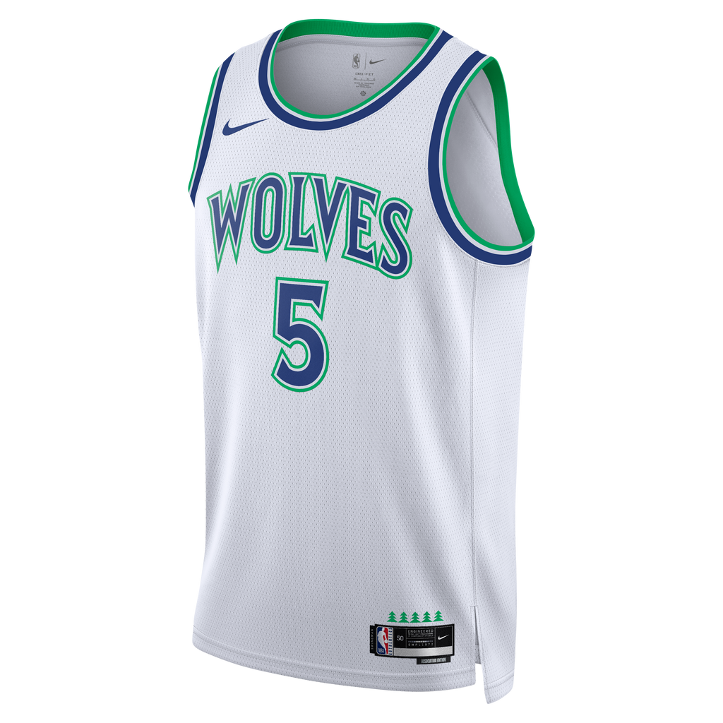 Unisex Minnesota Timberwolves Anthony Edwards Nike White Swingman Jersey - Association Edition product image 3, provided for