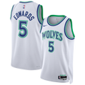 Unisex Minnesota Timberwolves Anthony Edwards Nike White Swingman Jersey - Association Edition product image 1, provided for
