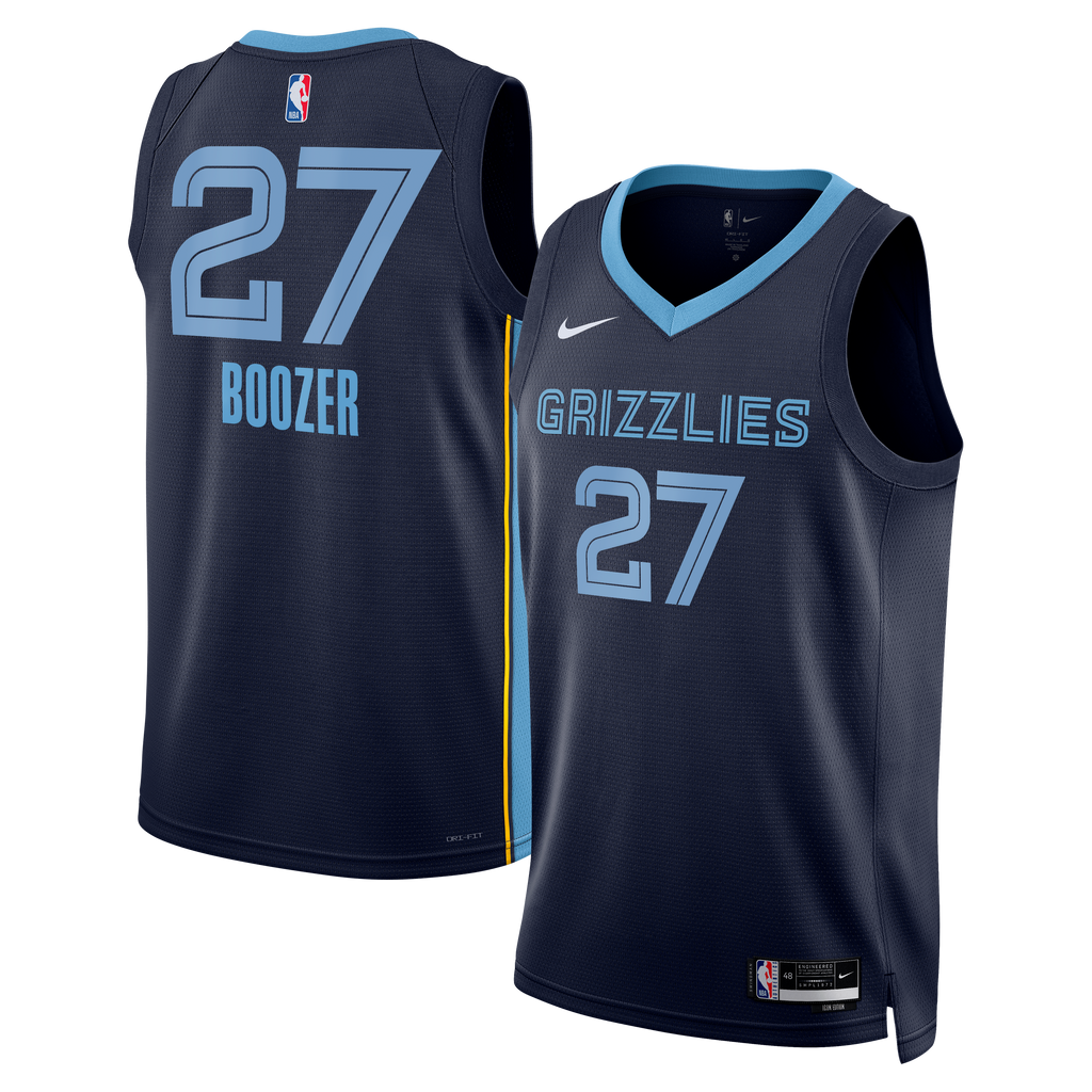 Unisex Memphis Grizzlies Cameron Boozer Nike Navy 2026 NBA Draft Swingman Jersey - Icon Edition product image 1, provided