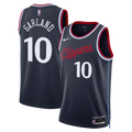 Unisex LA Clippers Darius Garland Nike Navy Swingman Jersey - Icon Edition product image 1, provided for visual reference