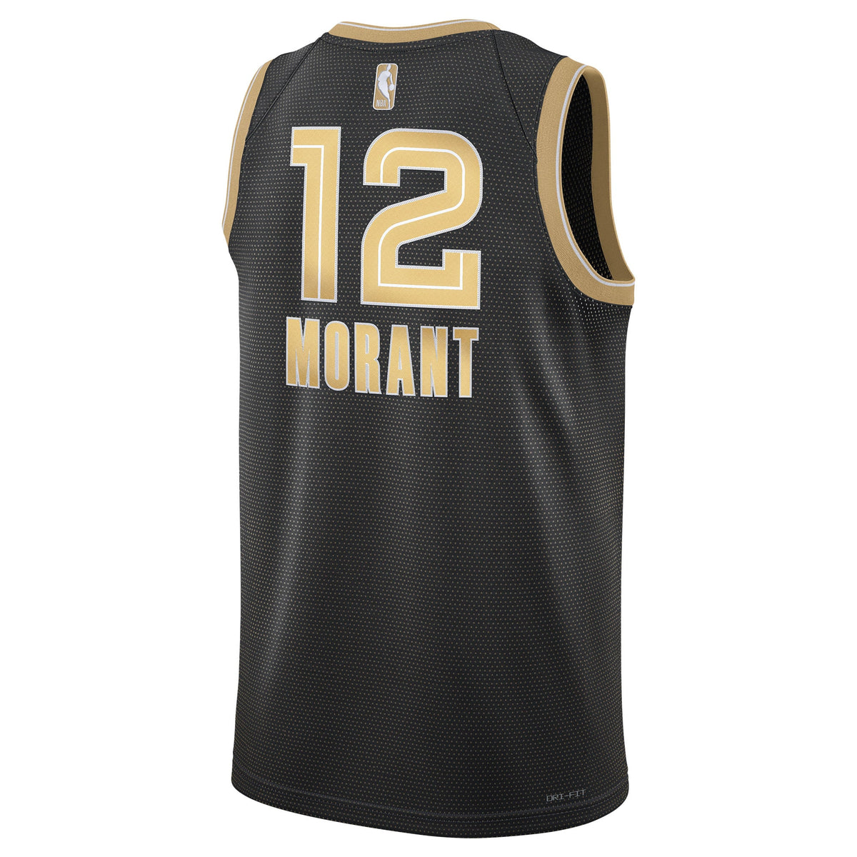 Unisex Memphis Grizzlies Ja Morant Nike Black Select Series Swingman Jersey product image 4, provided for visual reference