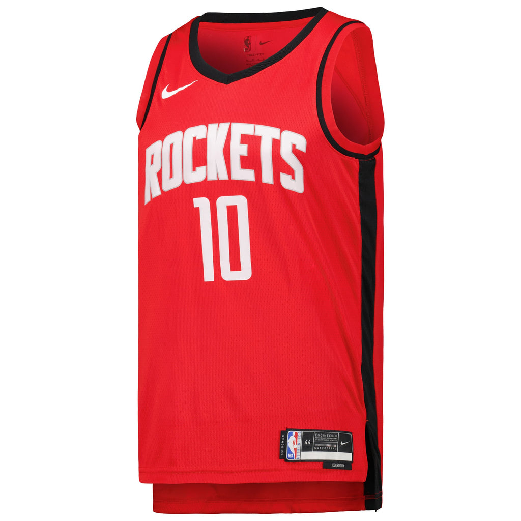 Unisex Houston Rockets Jabari Smith Jr. Nike Red Swingman Jersey - Icon Edition product image 3, provided for visual