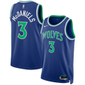 Unisex Minnesota Timberwolves Jaden McDaniels Nike Blue Swingman Jersey - Icon Edition product image 1, provided for visual