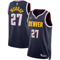 Unisex Denver Nuggets Jamal Murray Nike Navy Swingman Jersey - Icon Edition product image 1, provided for visual reference