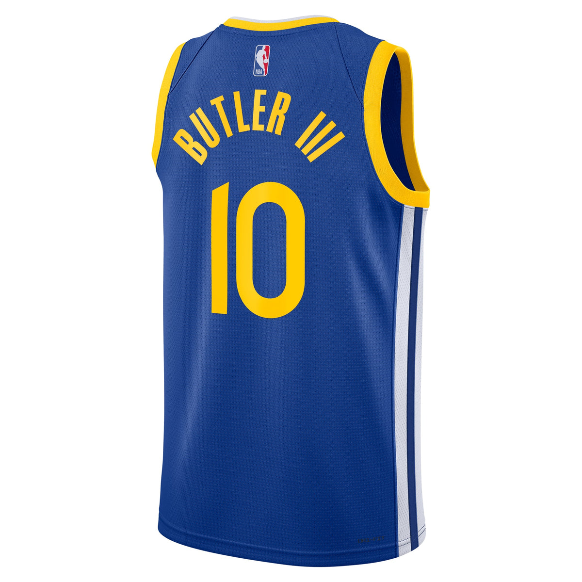Unisex Golden State Warriors Jimmy Butler Nike Royal Swingman Jersey - Icon Edition product image 4, provided for visual