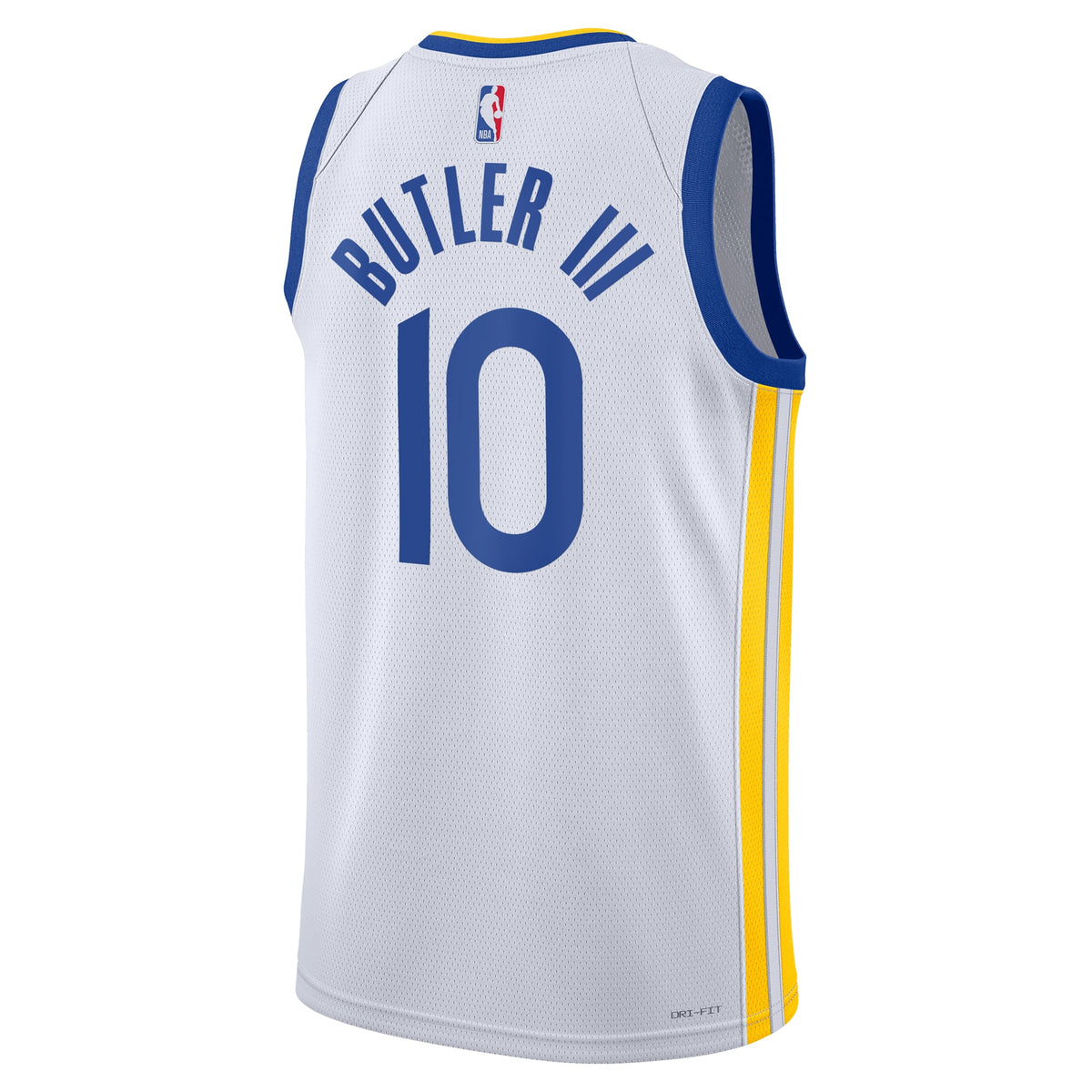 Unisex Golden State Warriors Jimmy Butler Nike White Swingman Jersey - Association Edition product image 4, provided for