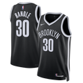 Unisex Brooklyn Nets Julius Randle Nike Black Swingman Jersey - Icon Edition product image 1, provided for visual reference