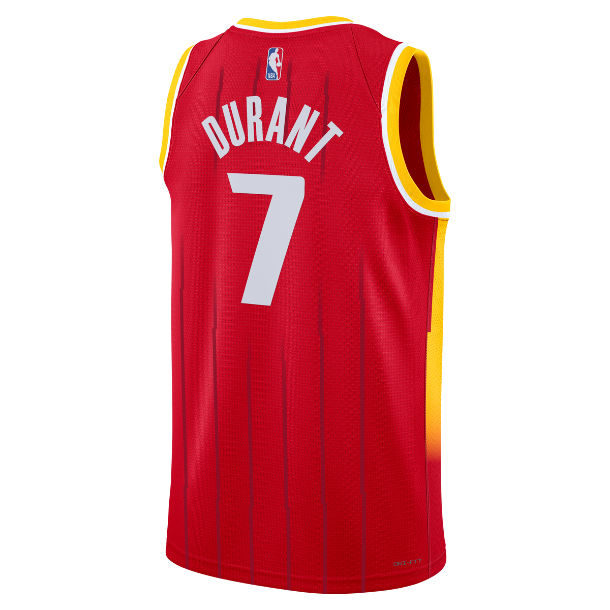Unisex Houston Rockets Kevin Durant Nike Red Swingman Jersey - Icon Edition product image 4, provided for visual reference