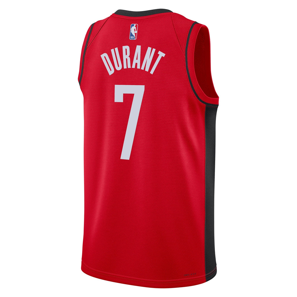Unisex Houston Rockets Kevin Durant Nike Red Swingman Player Jersey - Icon Edition product image 4, provided for visual
