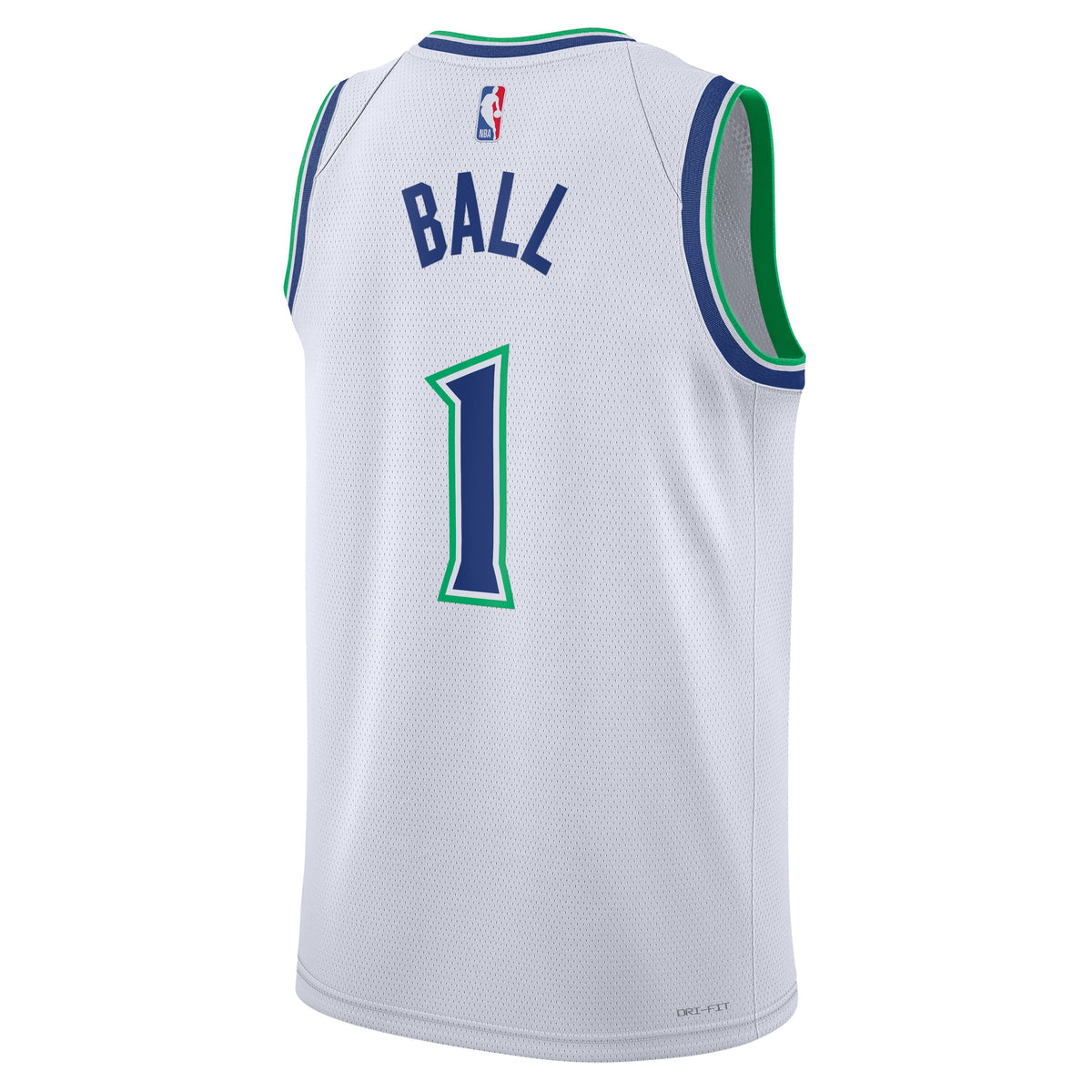 Unisex Minnesota Timberwolves LaMelo Ball Nike White Swingman Jersey - Association Edition product image 4, provided for