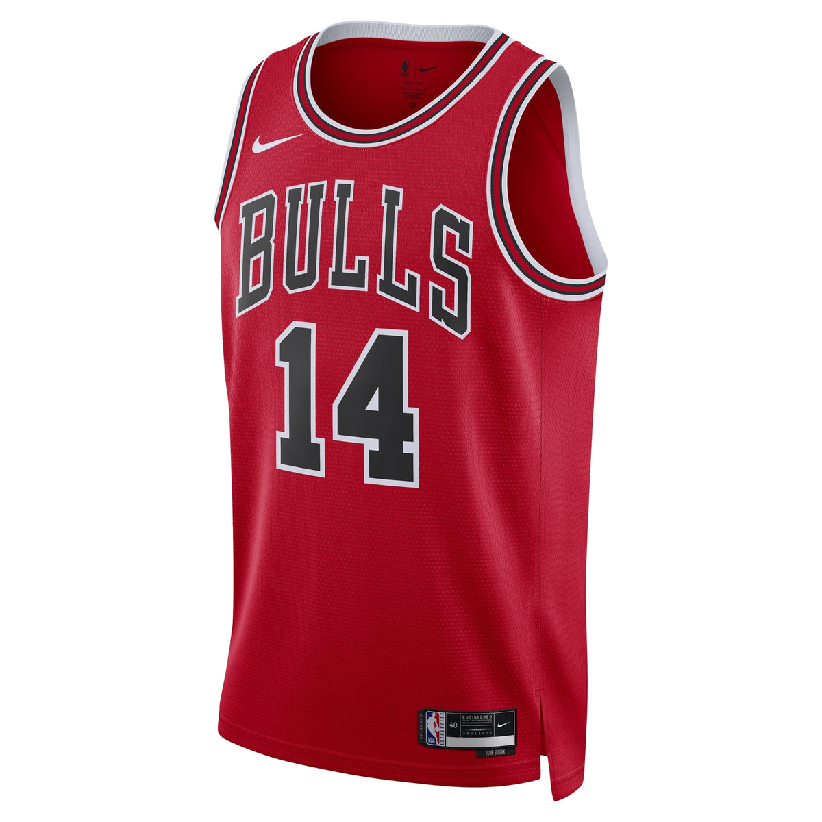 Unisex Chicago Bulls Matas Buzelis Nike Red Swingman Player Jersey - Icon Edition product image 3, provided for visual