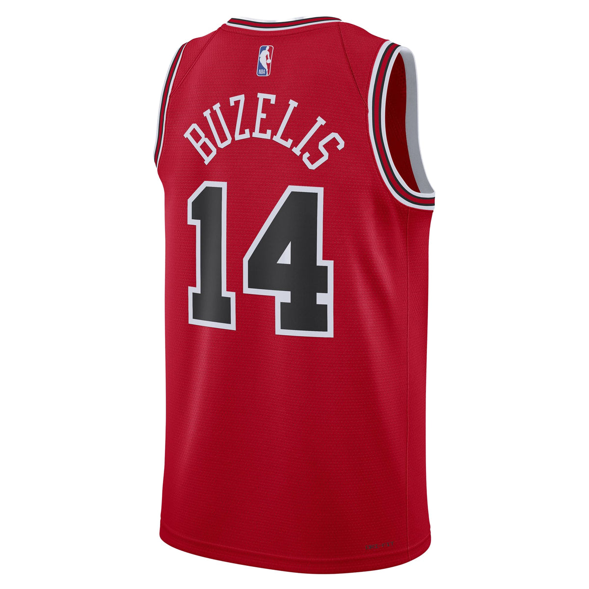Unisex Chicago Bulls Matas Buzelis Nike Red Swingman Player Jersey - Icon Edition product image 4, provided for visual