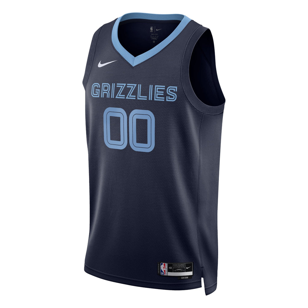 Unisex Memphis Grizzlies Nike Navy Swingman Custom Jersey - Icon Edition product image 3, provided for visual reference and