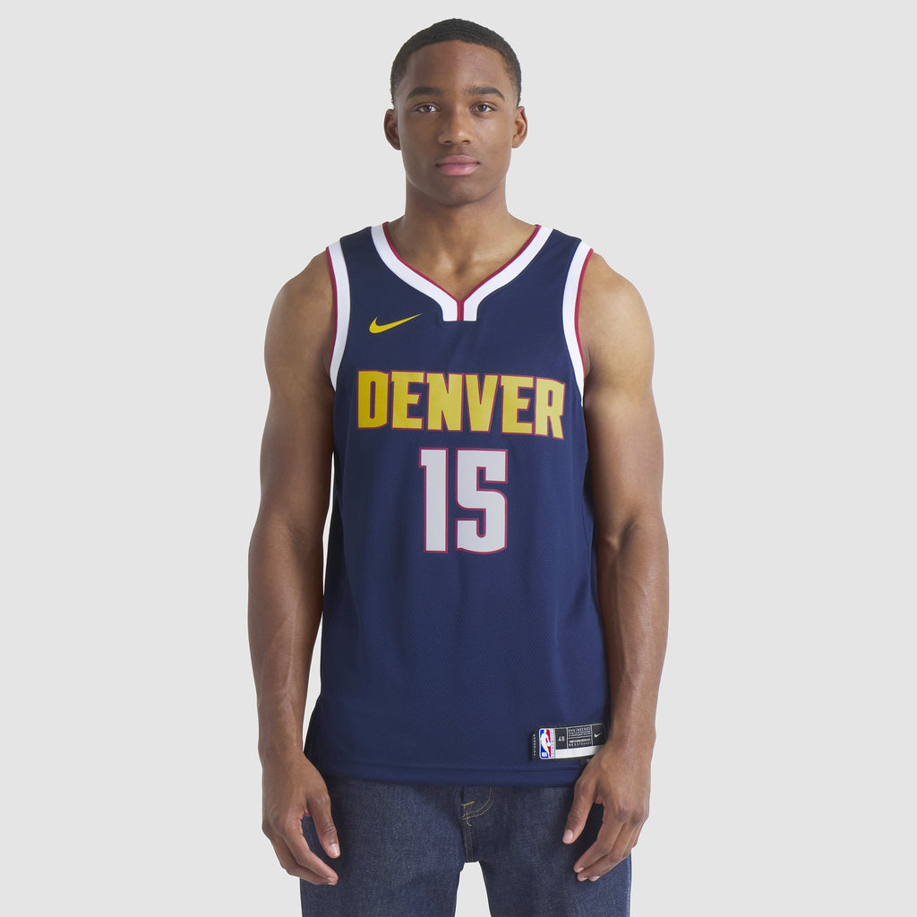 Unisex Denver Nuggets Nikola Jokic Nike Navy Swingman Jersey - Icon Edition product image 5, provided for visual reference
