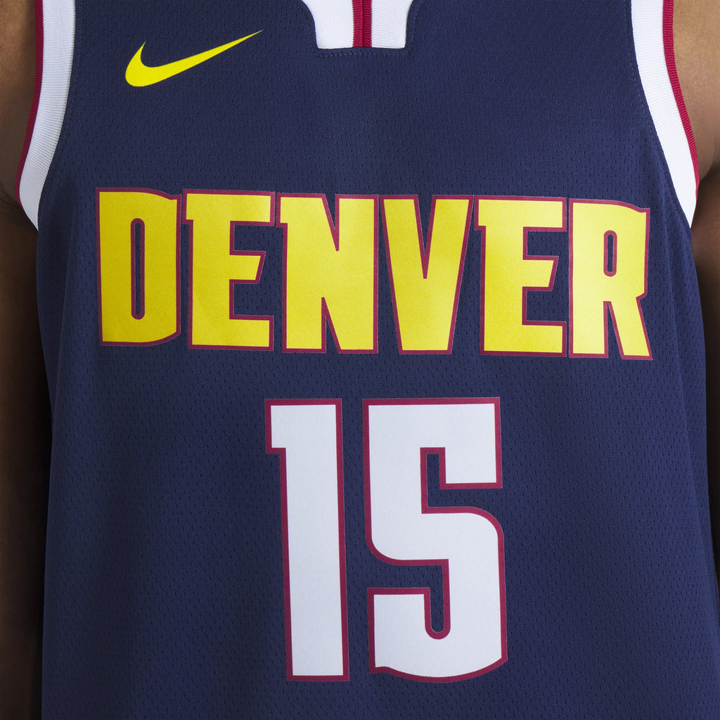 Unisex Denver Nuggets Nikola Jokic Nike Navy Swingman Jersey - Icon Edition product image 9, provided for visual reference