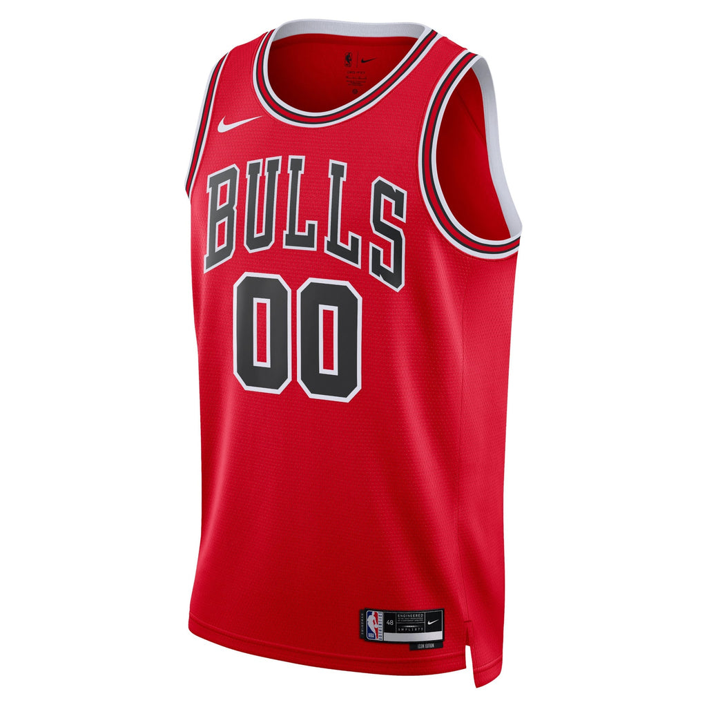 Unisex Chicago Bulls Nike Red Swingman Custom Jersey - Icon Edition product image 3, provided for visual reference and