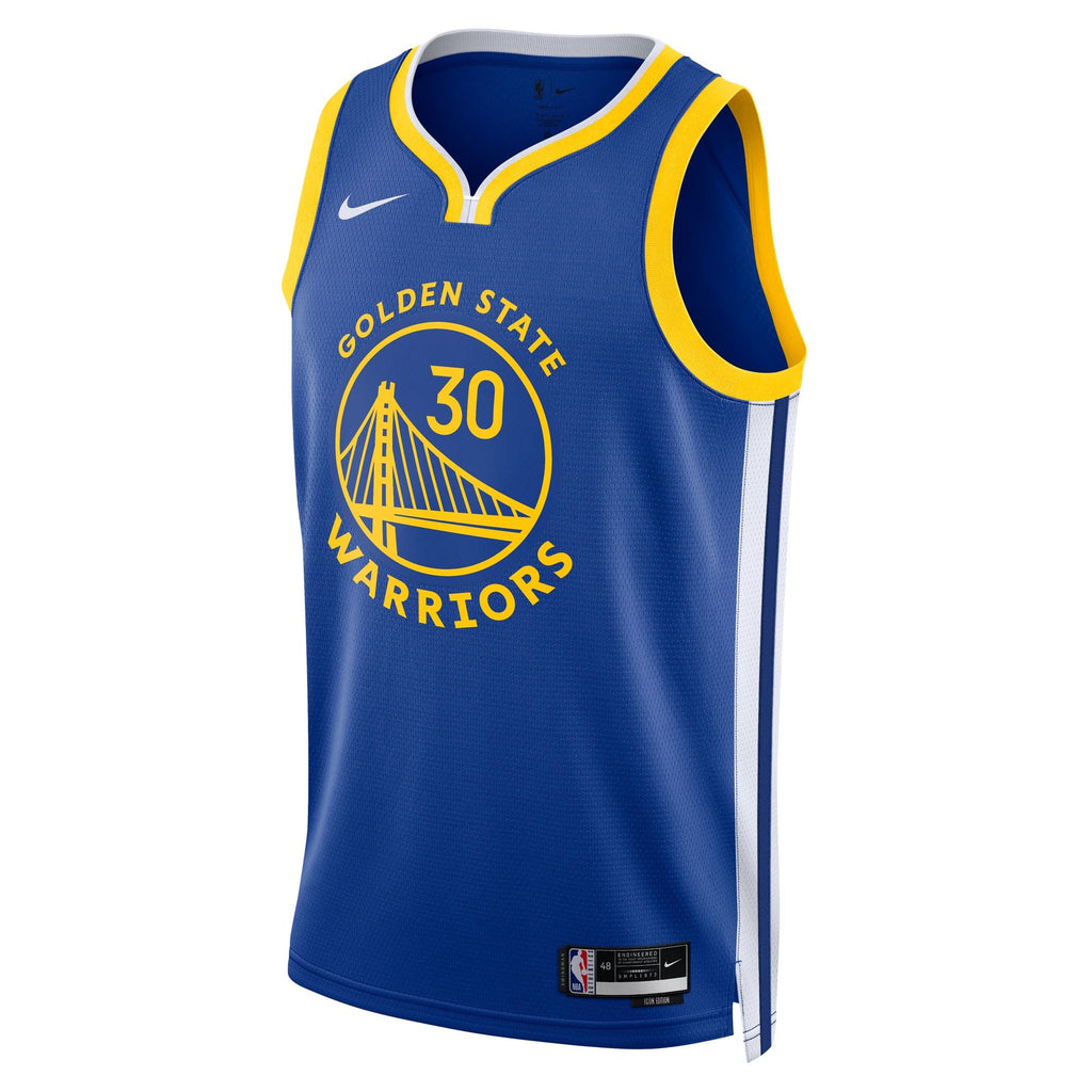 Unisex Golden State Warriors Stephen Curry Nike Royal Swingman Jersey - Icon Edition product image 3, provided for visual