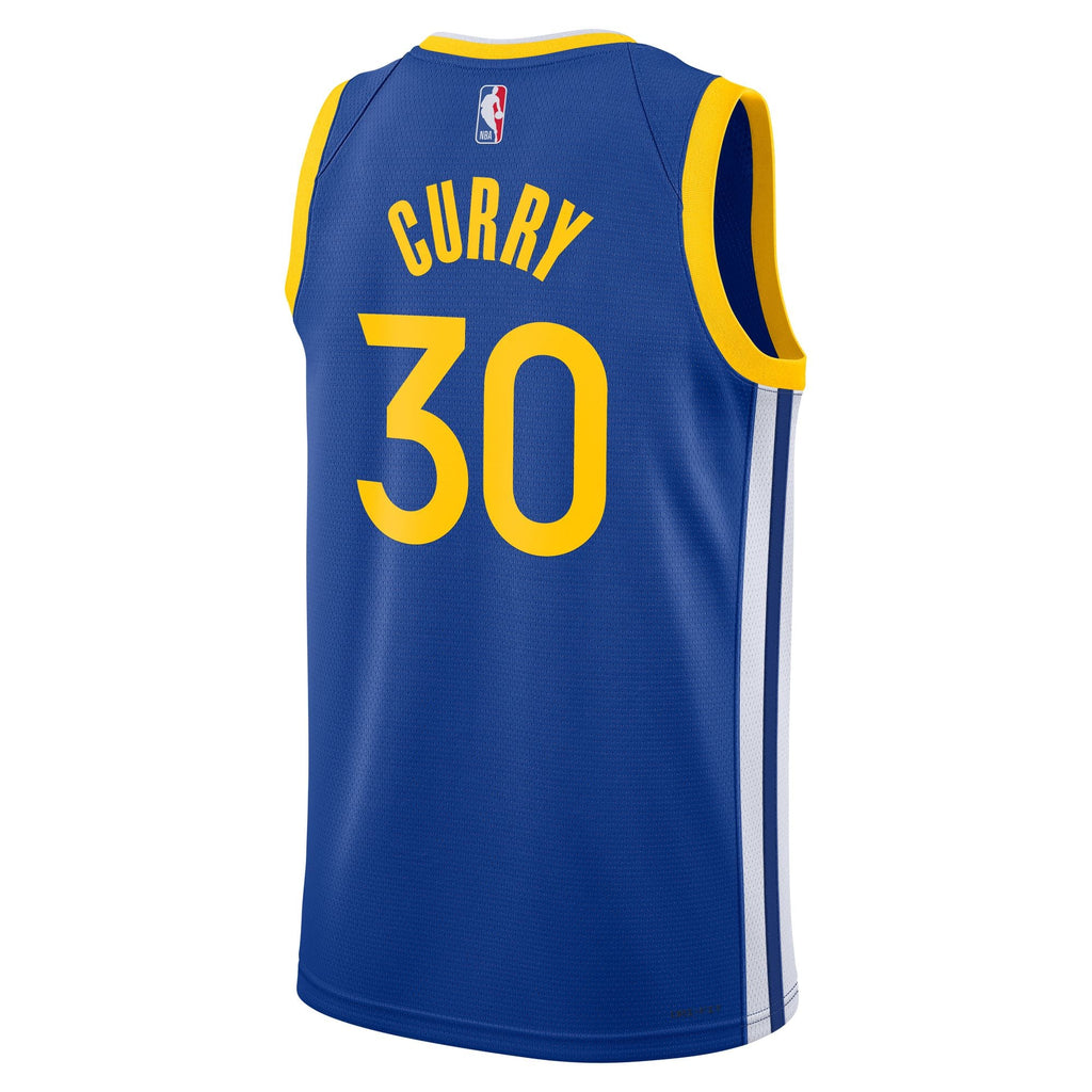 Unisex Golden State Warriors Stephen Curry Nike Royal Swingman Jersey - Icon Edition product image 4, provided for visual