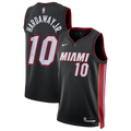 Unisex Miami Heat Tim Hardaway Jr. Nike Black Swingman Jersey - Icon Edition product image 1, provided for visual reference