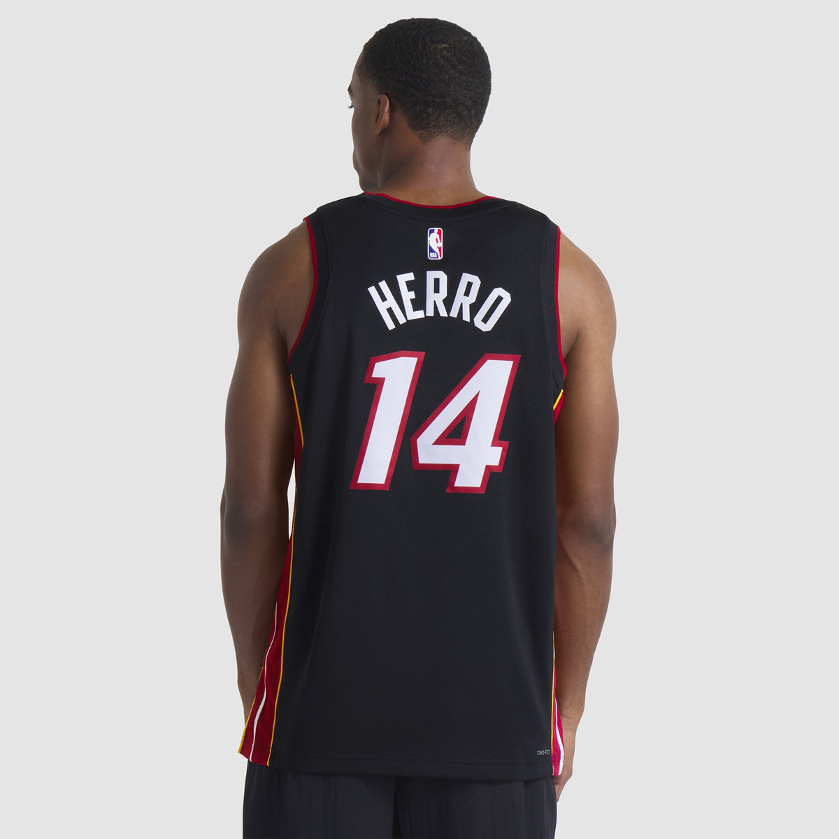 Unisex Miami Heat Tyler Herro Nike Black Swingman Jersey - Icon Edition product image 6, provided for visual reference and