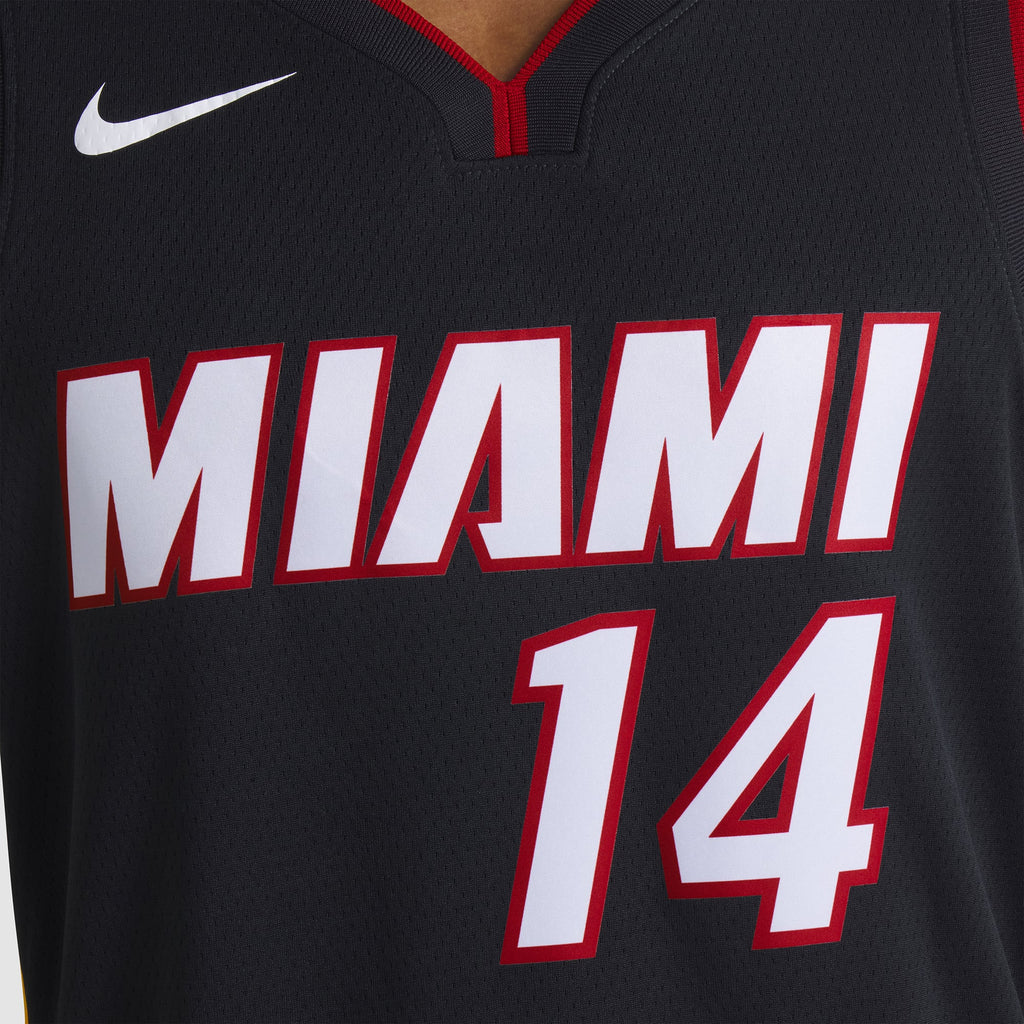 Unisex Miami Heat Tyler Herro Nike Black Swingman Jersey - Icon Edition product image 9, provided for visual reference and