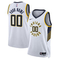 Unisex Indiana Pacers Nike White Swingman Custom Jersey - Association Edition product image 1, provided for visual reference