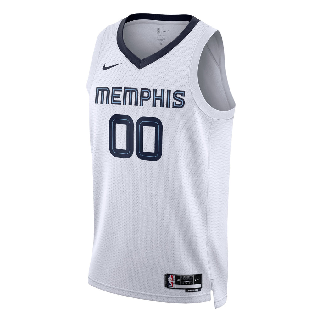 Unisex Memphis Grizzlies Nike White Swingman Custom Jersey - Association Edition product image 3, provided for visual