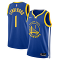 Unisex Golden State Warriors Yaxel Lendeborg Nike Royal Swingman Jersey - Icon Edition product image 1, provided for visual