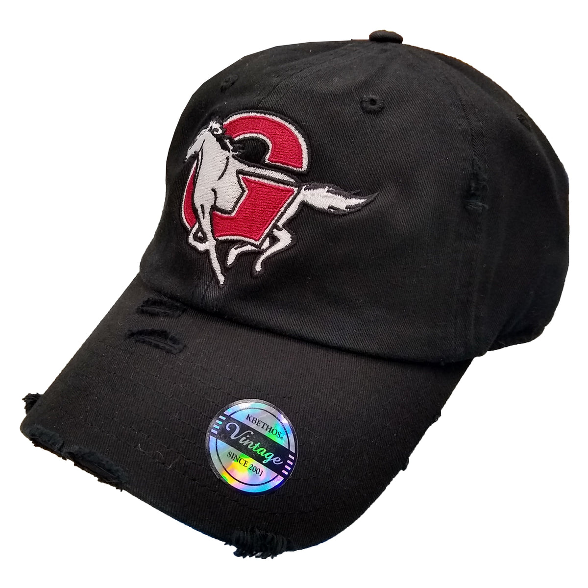 Gigantes del Cibao Embroidered Caballo Vintage Hats product image 1, provided for visual reference and product detail review