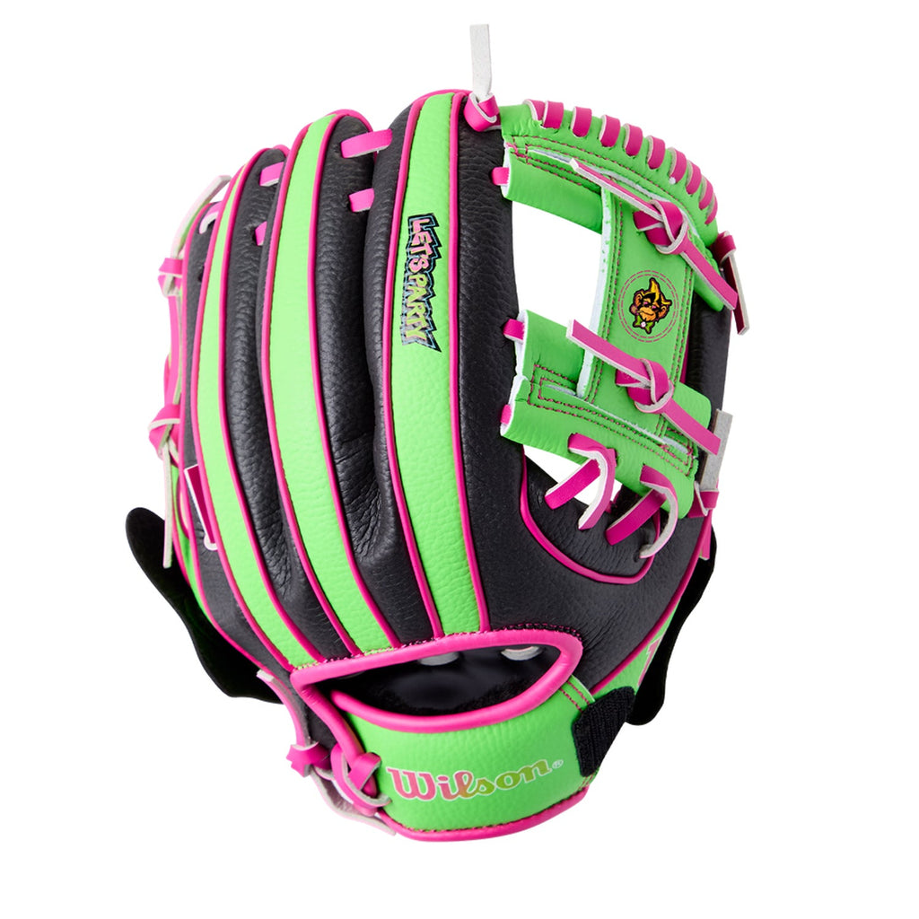 Wilson 2026 Party Animals™ A200® 10" Glove, Ball & Bat Kit | Youth T-Ball Starter Set product image 2, provided for visual