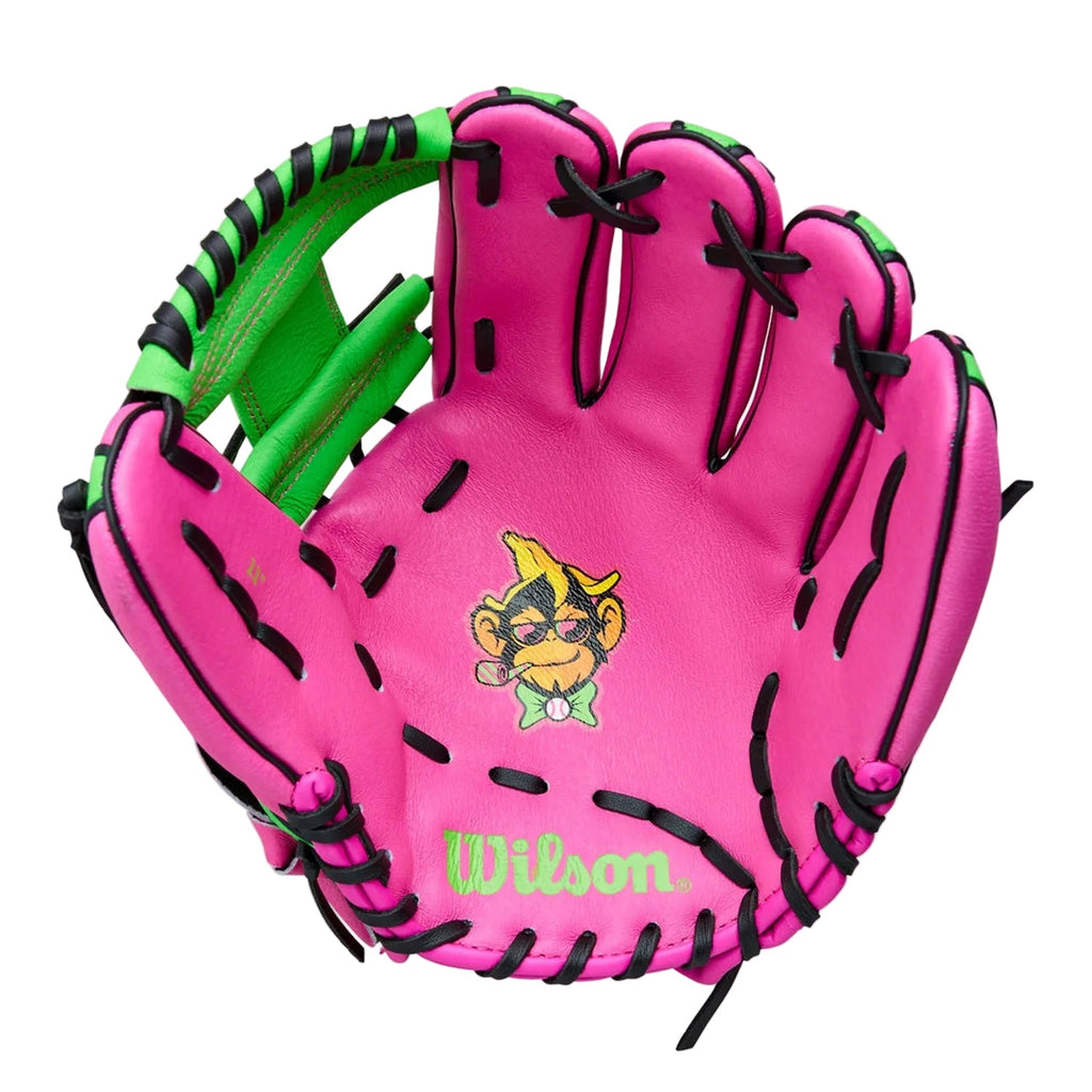Wilson A450 Party Animals 11" Youth Baseball Glove | I-Web Baseball Glove product image 2, provided for visual reference and