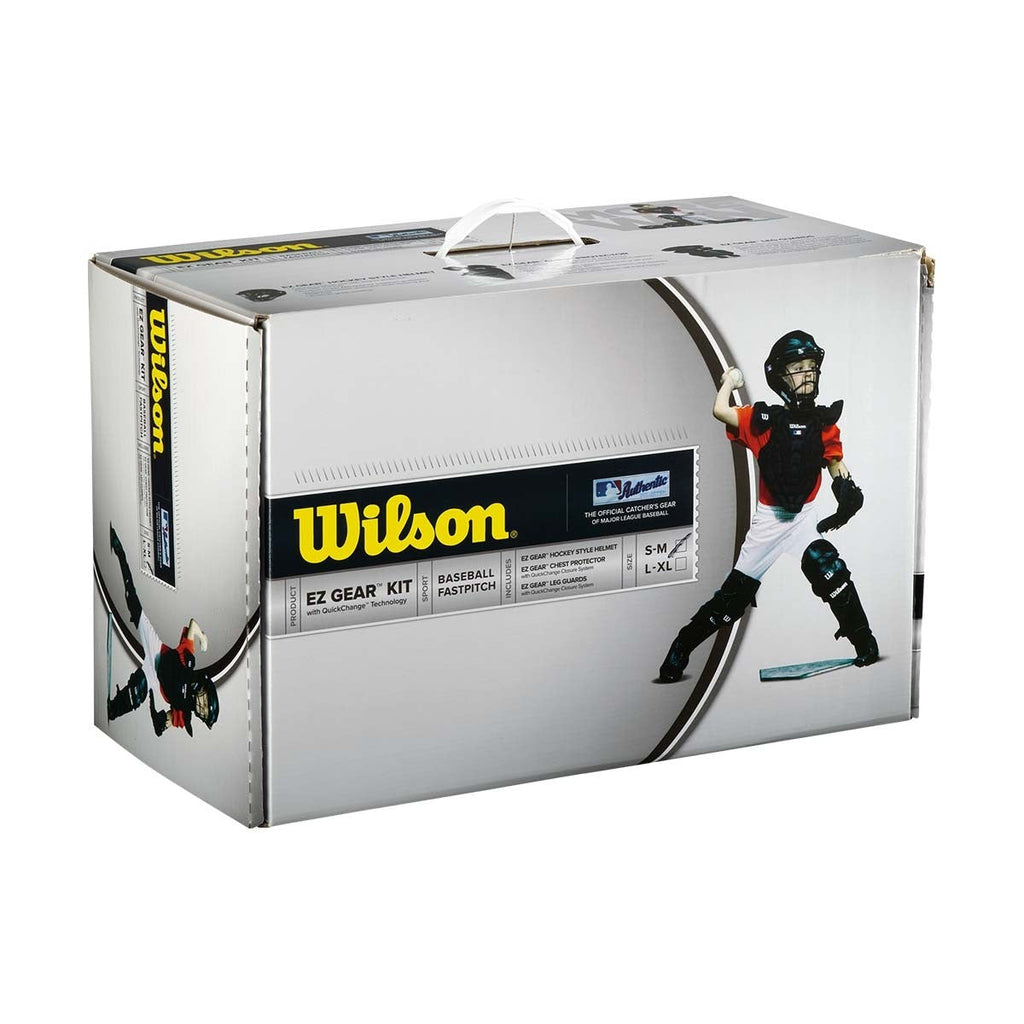 Wilson EZ Gear Youth Catcher's Gear Kit product image 2, provided for visual reference and product detail review