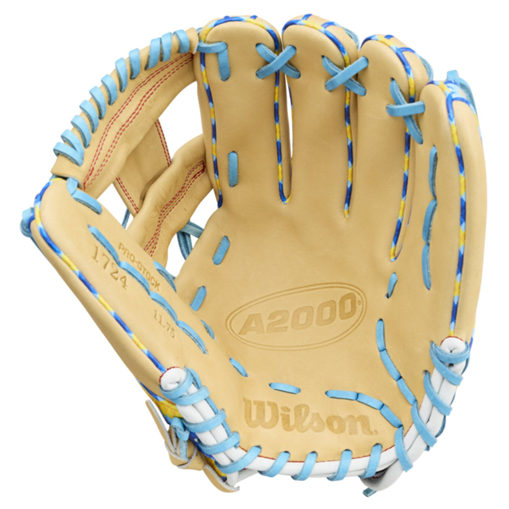 Wilson A2000 Bobby Witt Jr. Chinook Seedery Game Model 11.75" Infield Baseball Glove | WBG0019901 product image 2, provided