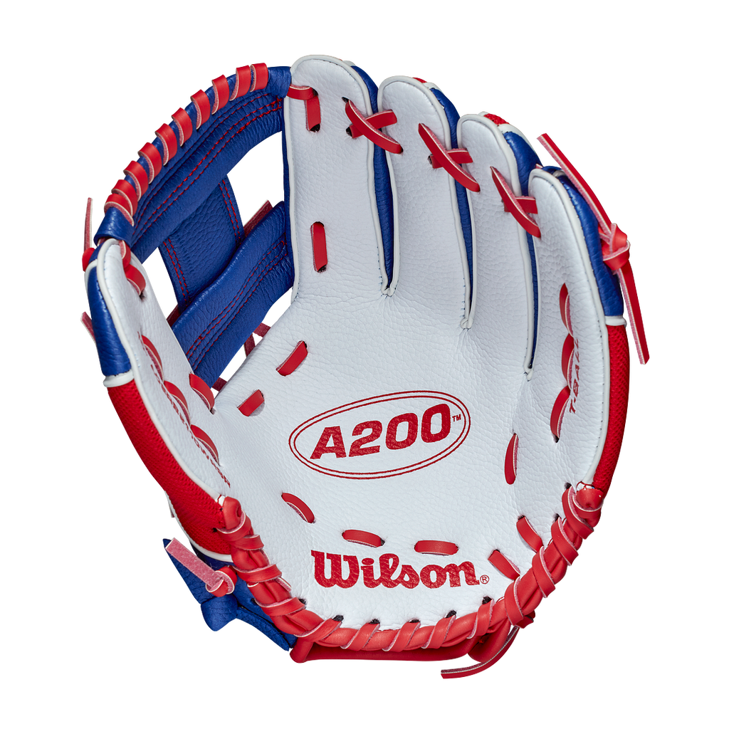 Wilson A200 Series H Web 10" Youth Baseball Glove Right Hand Throw product image 2, provided for visual reference and
