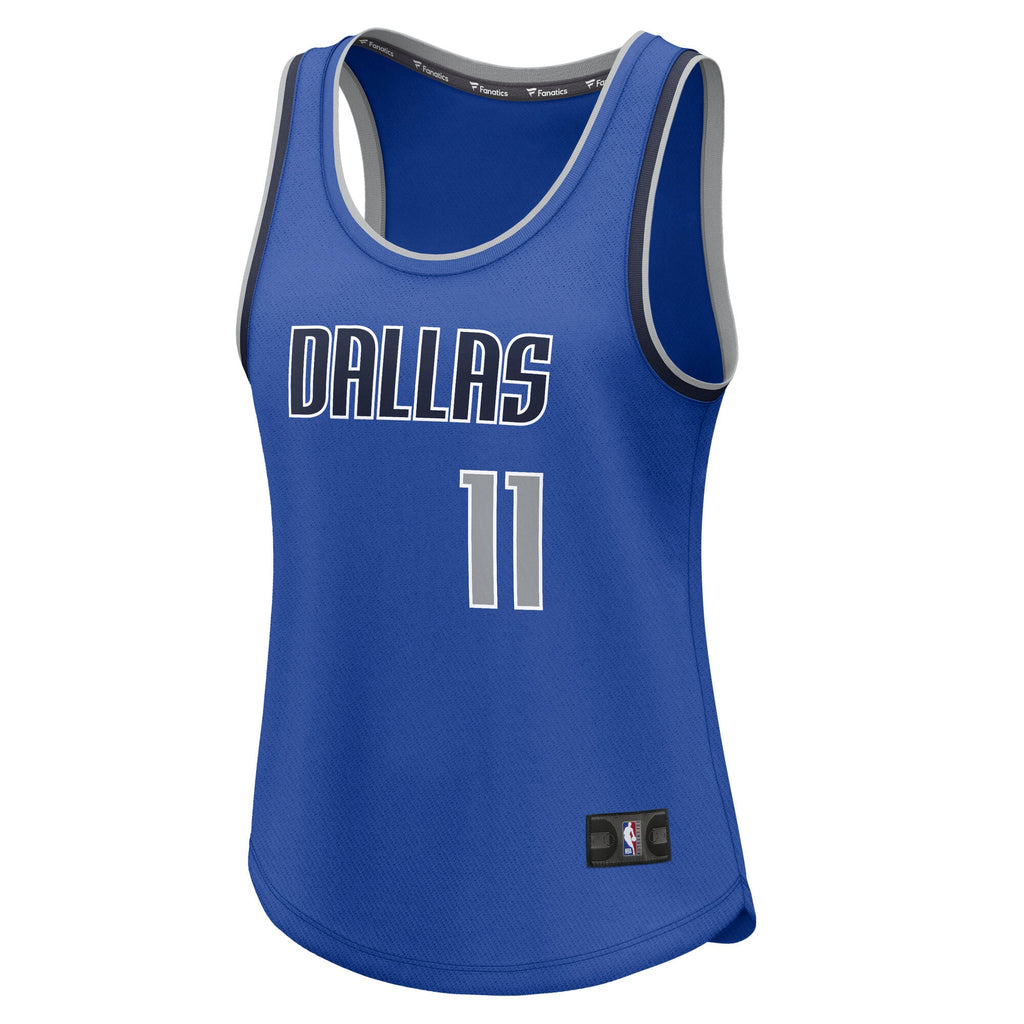 Dallas Mavericks Kyrie Irving Fanatics Blue Fast Break Player Jersey - Icon Edition for Women product image 3, provided for