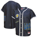 Golden State Warriors Mitchell & Ness x DANNIJO Blue Fashion Baseball Jersey for Women product image 1, provided for visual