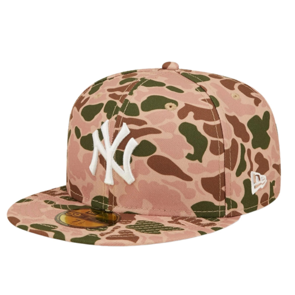 New York Yankees Duck Camo World Series Hat - Camo-Cream product image 4, provided for visual reference and product detail