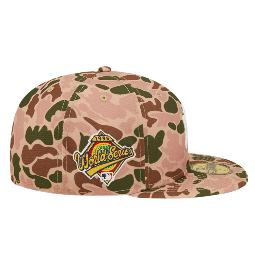 New York Yankees Duck Camo World Series Hat - Camo-Cream product image 3, provided for visual reference and product detail