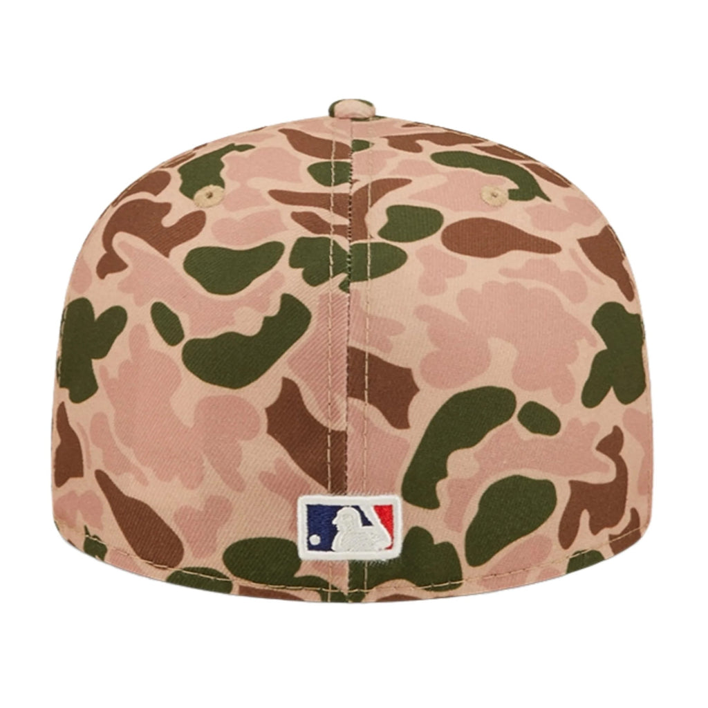 New York Yankees Duck Camo World Series Hat - Camo-Cream product image 2, provided for visual reference and product detail