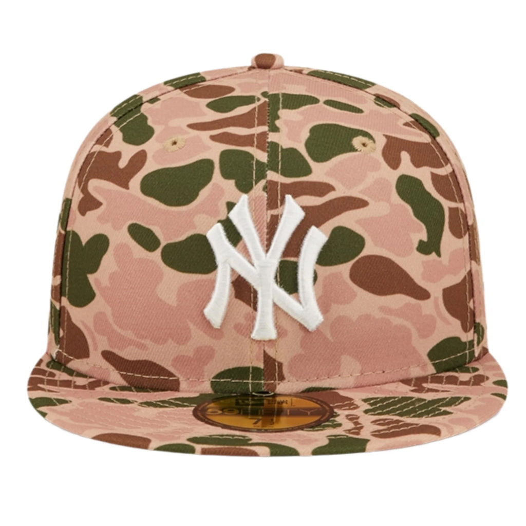 New York Yankees Duck Camo World Series Hat - Camo-Cream product image 5, provided for visual reference and product detail