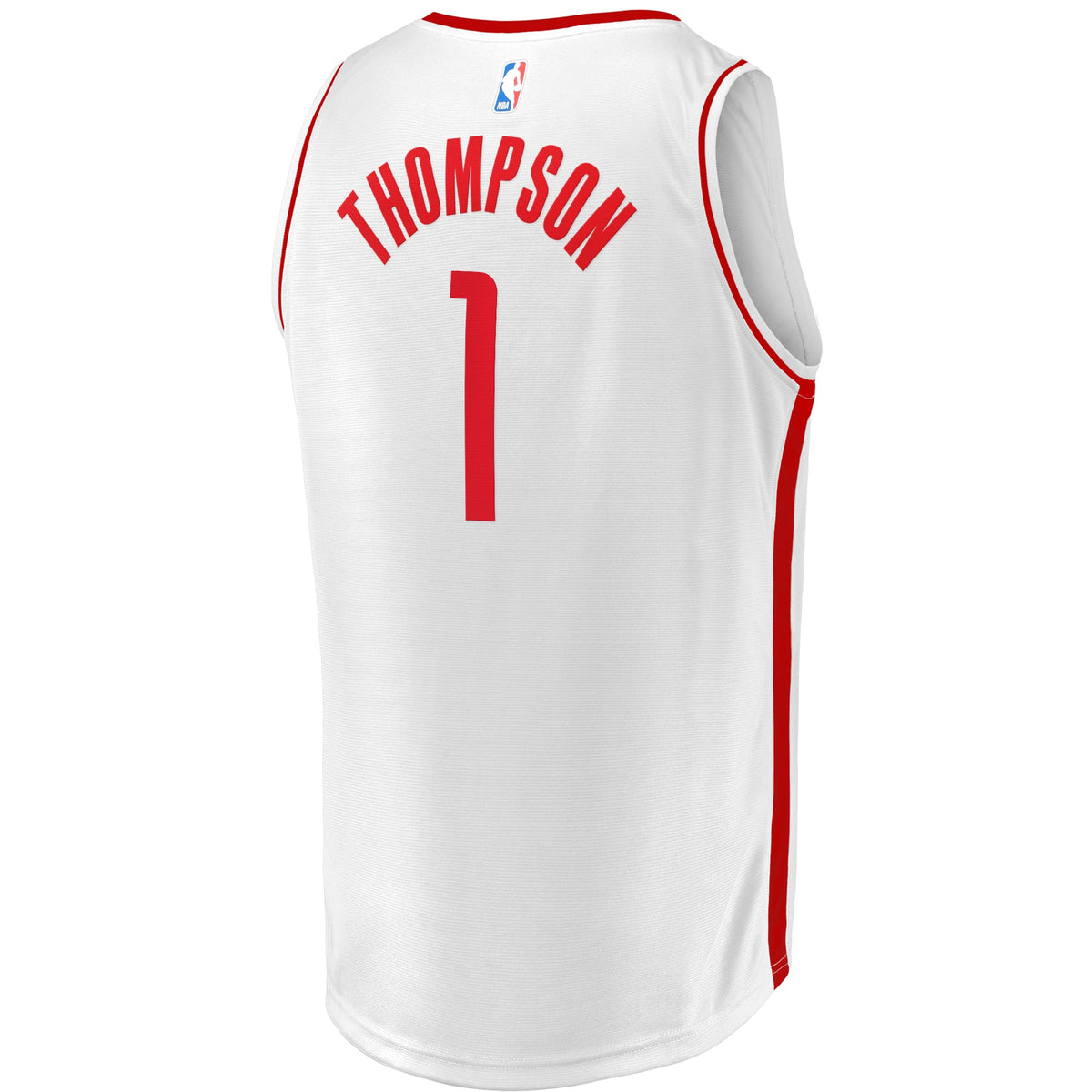 Youth Houston Rockets Amen Thompson Fanatics White Fast Break Replica Player Jersey - Association Edition product image 4,