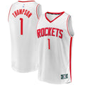 Youth Houston Rockets Amen Thompson Fanatics White Fast Break Replica Player Jersey - Association Edition product image 1,