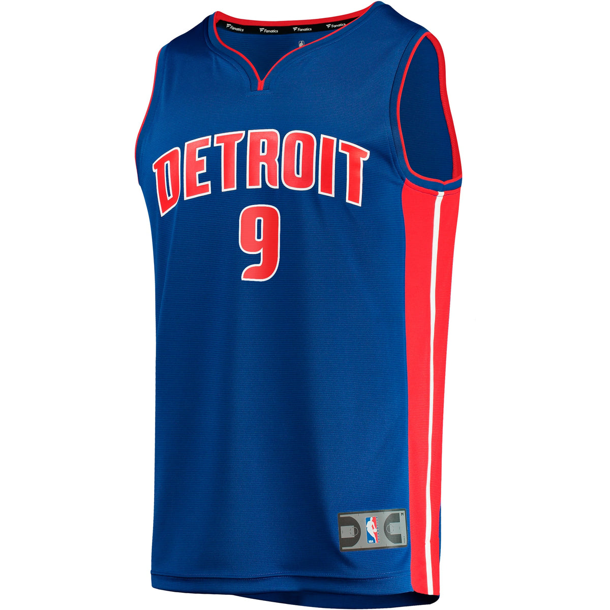 Youth Detroit Pistons Ausar Thompson Fanatics Royal Fast Break Replica Jersey - Icon Edition product image 3, provided for